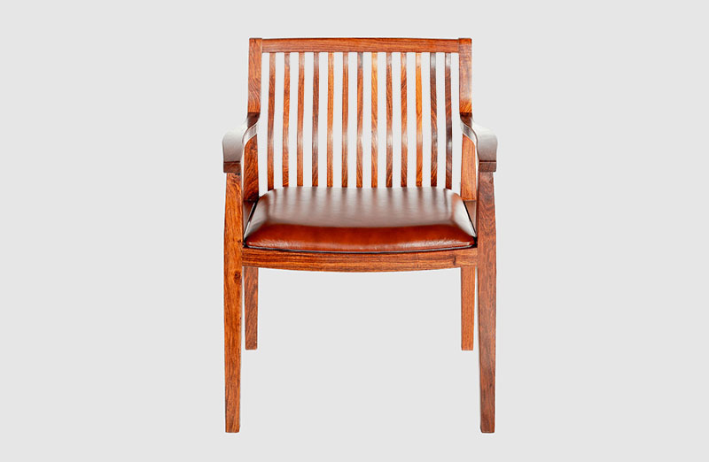 晋中中式实木大方椅家具效果图